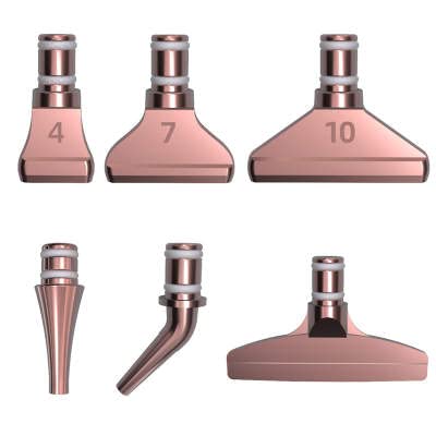 13 Pieces Rose Gold Metal Diamond Painting Tool Pen Heads Cross Stitch Replacement Craft