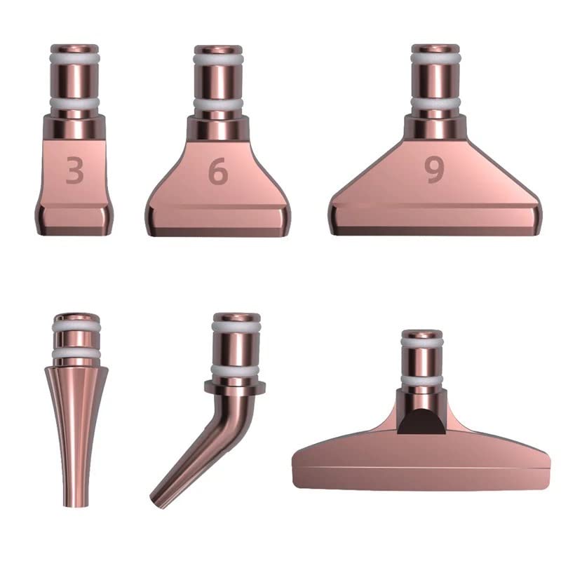 13 Pieces Rose Gold Metal Diamond Painting Tool Pen Heads Cross Stitch Replacement Craft