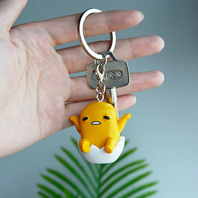 Gudetama Keychain The Lazy Egg Yolk Figures Collection Toys 4cm