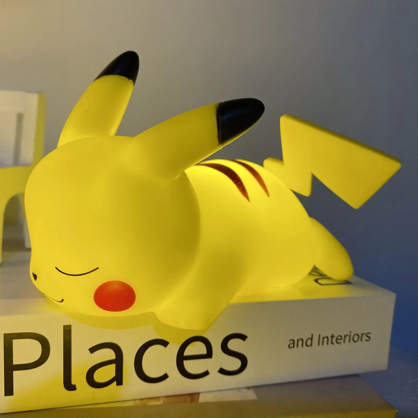 Pokemon Pikachu Night Light Cute Anime Soft Light Bedroom Bedside LED Light Room Decoration Children'S Toy Gift
