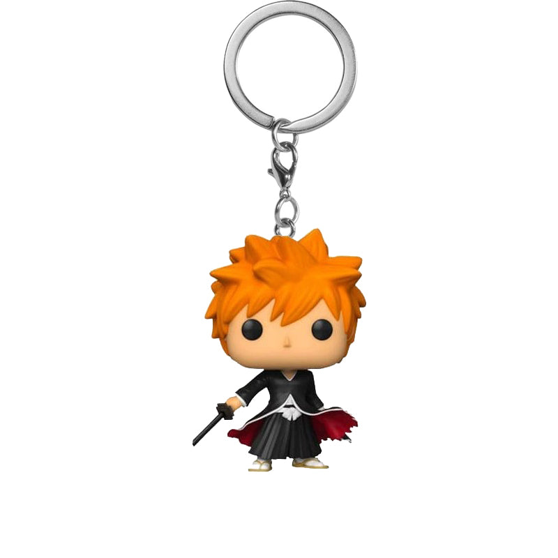 Ichigo Kurosaki Bleach Pop Keychain - Collectible Anime Accessory for Fans!