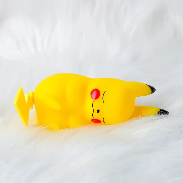 Pokemon Pikachu Night Light Cute Anime Soft Light Bedroom Bedside LED Light Room Decoration Children'S Toy Gift