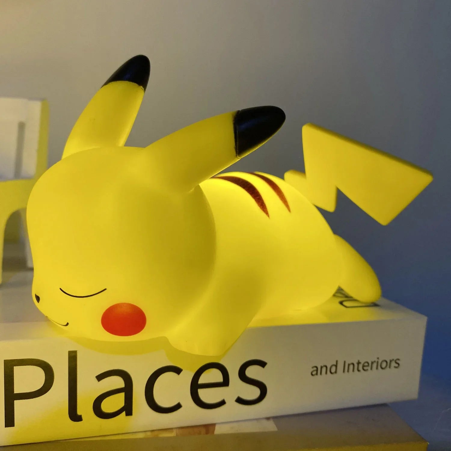 Pokemon Pikachu Night Light Cute Anime Soft Light Bedroom Bedside LED Light Room Decoration Children'S Toy Gift
